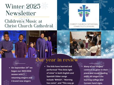 CCC kids choir newsletter 2025 1