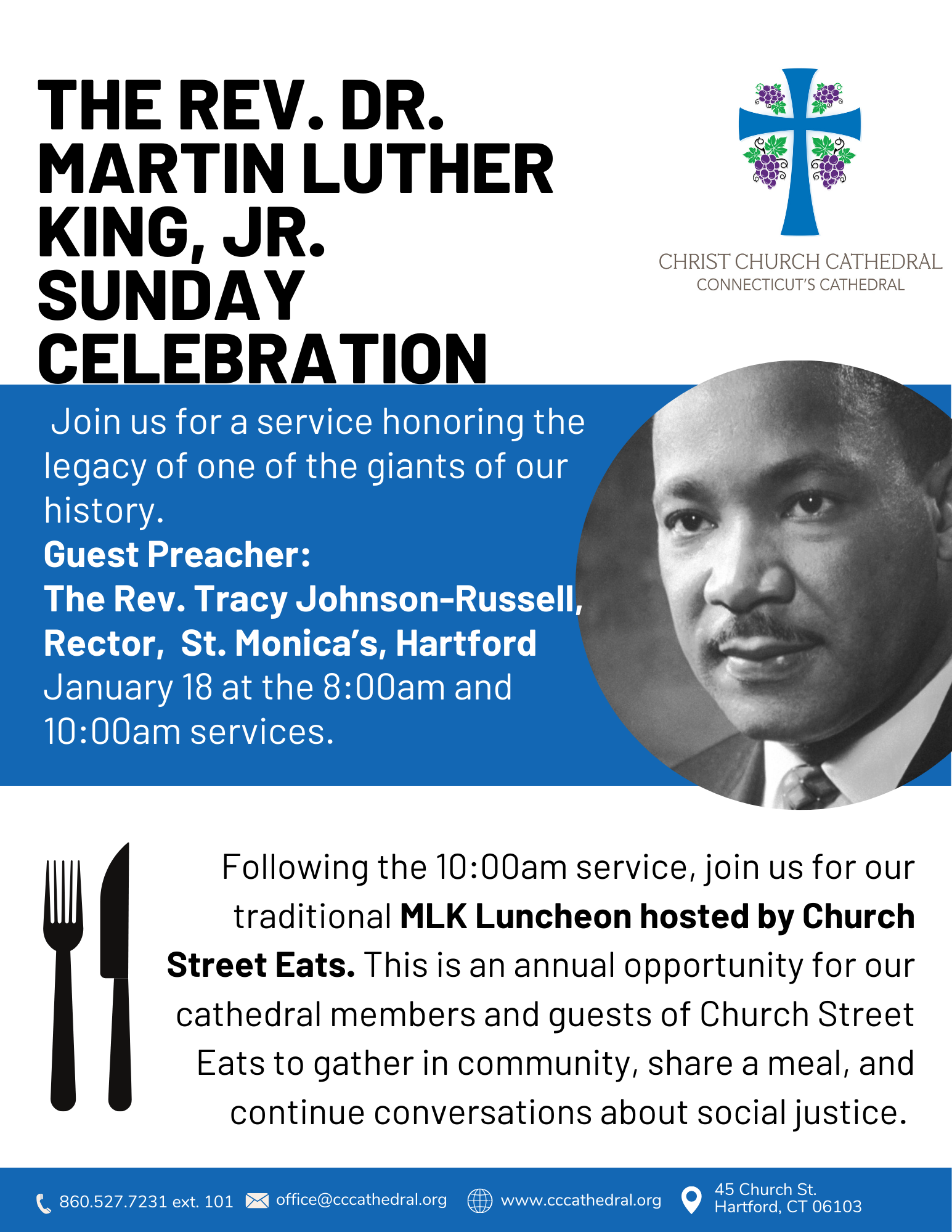Holy Eucharist - Honoring The Rev. Dr. Martin Luther King, Jr.