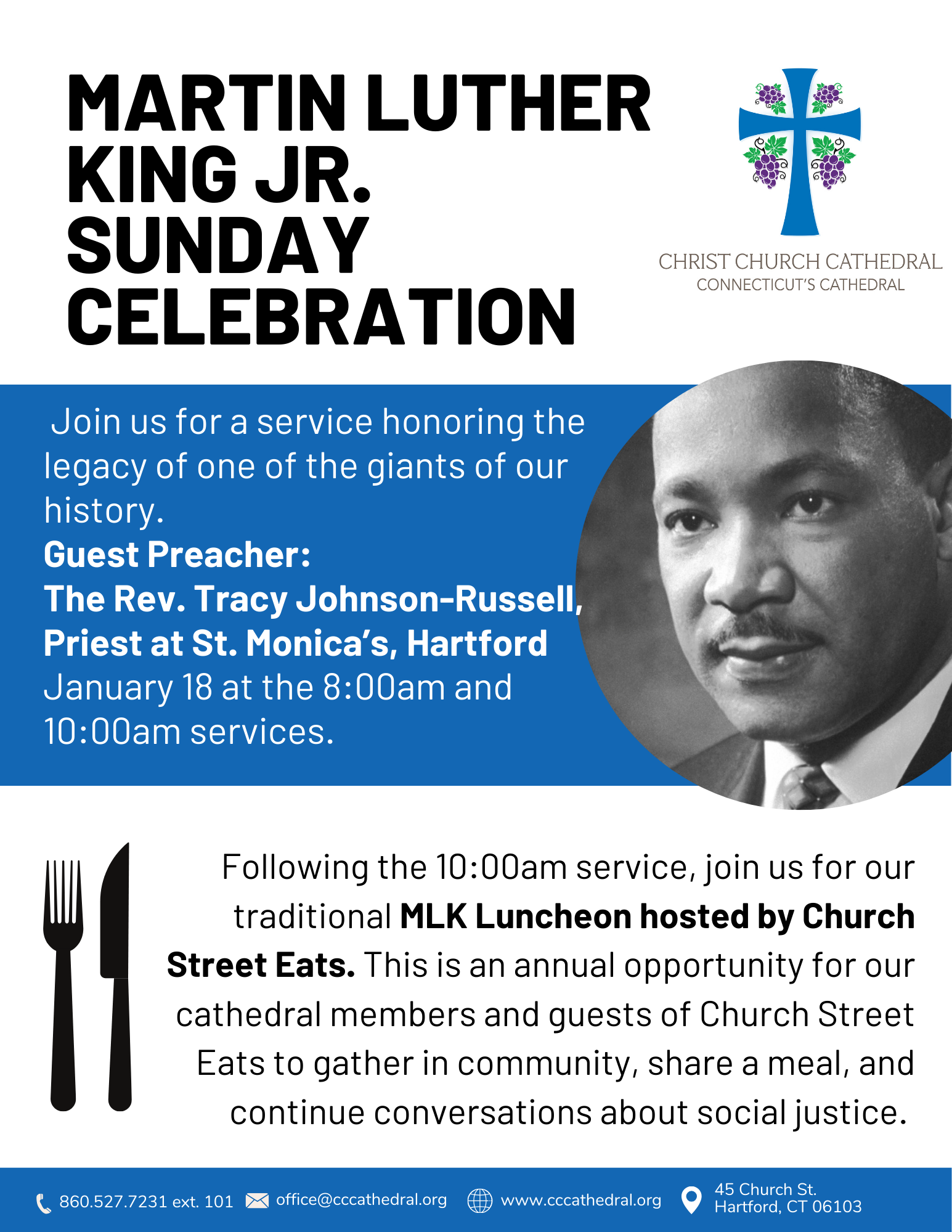 Honoring The Rev. Dr. Martin Luther King, Jr - Guest Preacher The Rev. Tracy Johnson-Russell